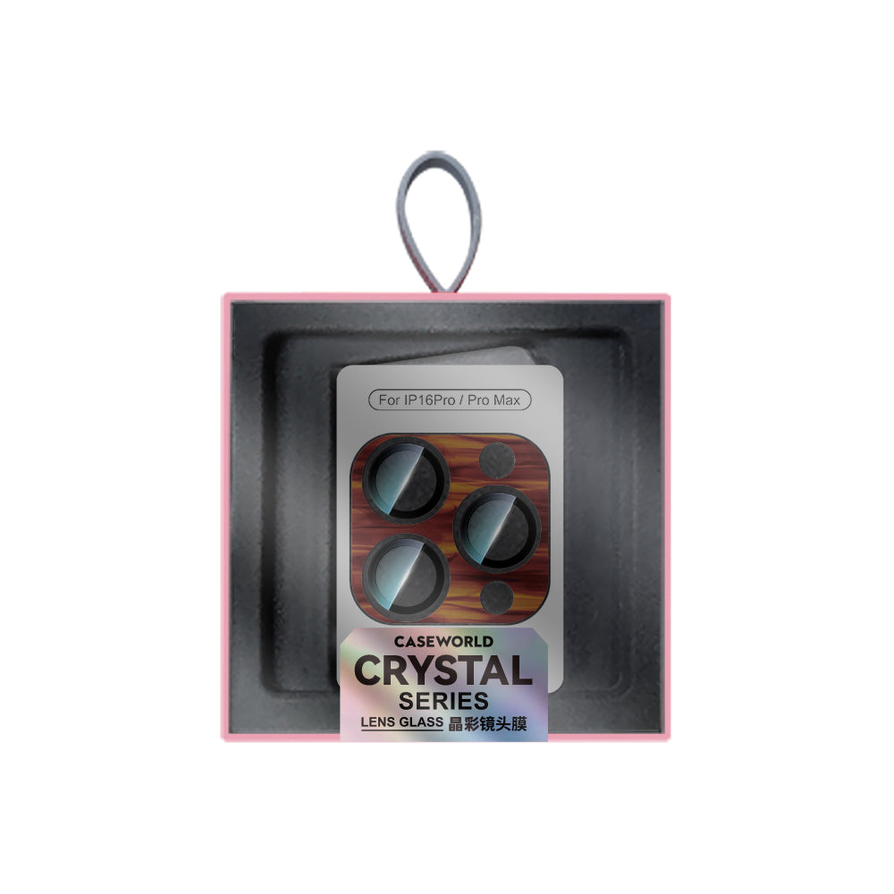 CaseWorld Crystal Color Serisi iPhone 16 Pro Max Full Kamera Lens Koruyucu CaseWorld Crystal Color Serisi iPhone 16 Pro Max Full Kamera Lens Koruyucu